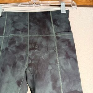 Sweaty Betty Super Soft Black Grid-Detail Leggings